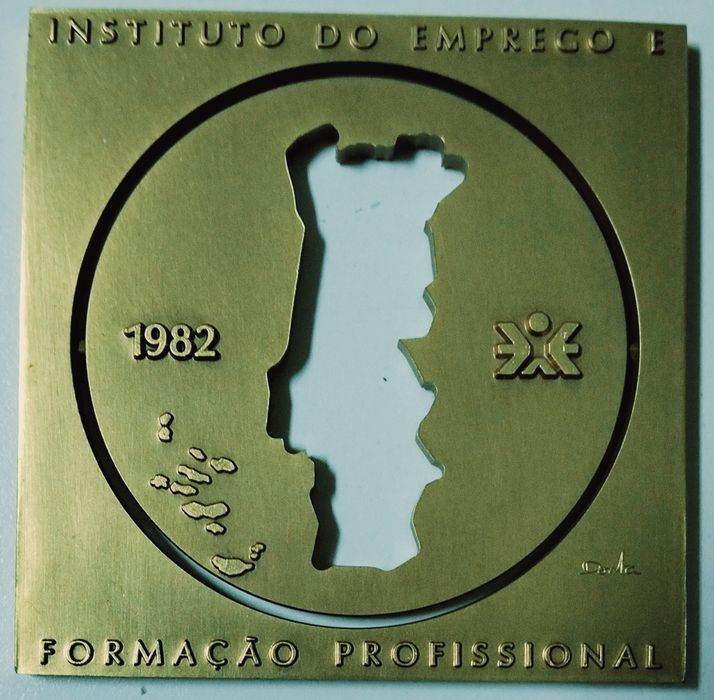Medalha bronze dourado