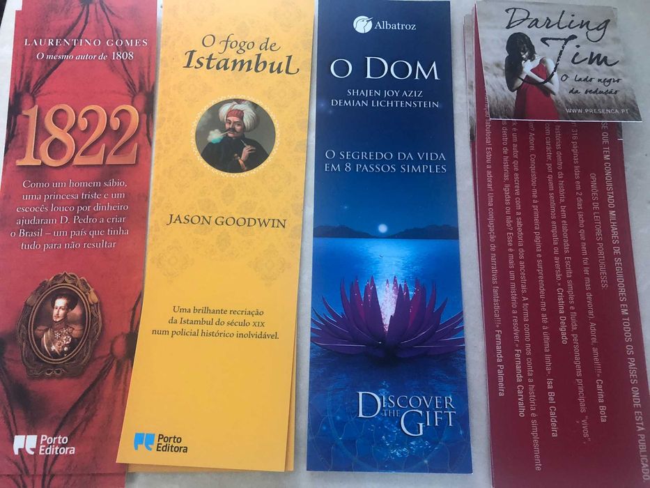 Marcadores de livro