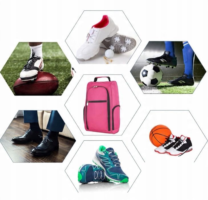 Torba  na  Buty Podróżna Pokrowiec Obuwie do  Walizki Worek siłownia