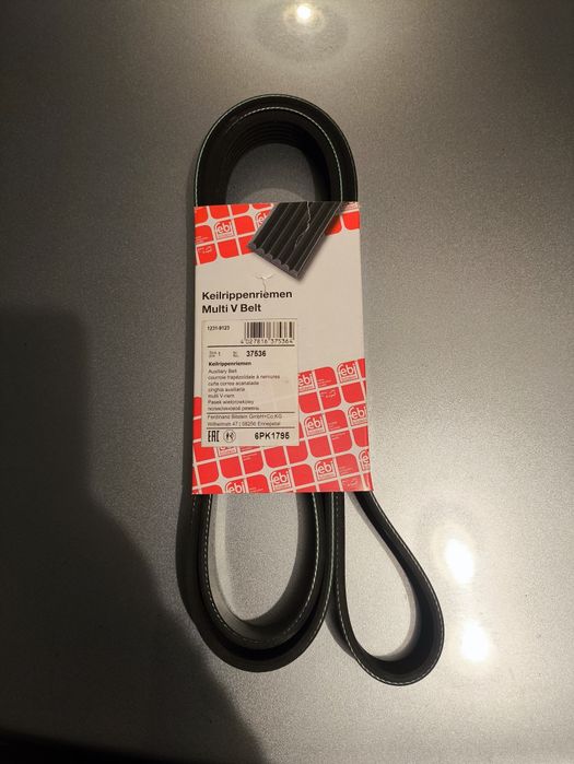 Pasek klinowy wielorowkowy Febi Bilstein 6PK1796.