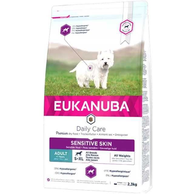 Eukanuba SKIN CARE, SENSITIVE DIGESTION, SENSITIVE JOINTS, OVERWEIGHT