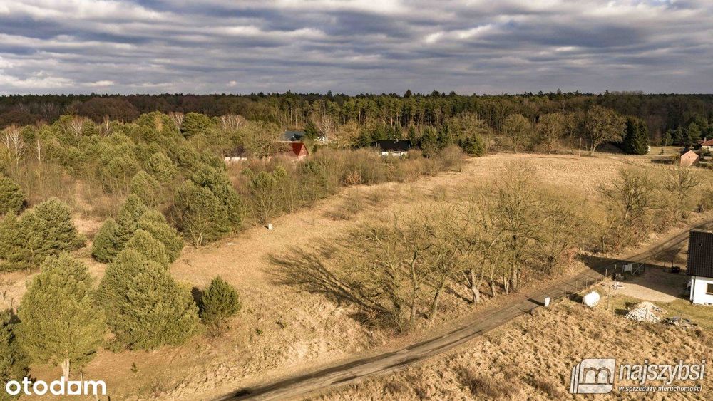Krępsko - działka 3000 m2 otoczona naturą