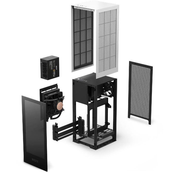 Caixa PC NZXT H1 V2 Branca