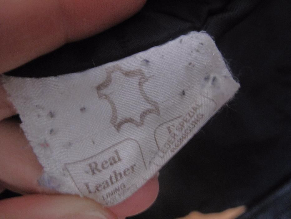 Blusão pele preta p/ senhora