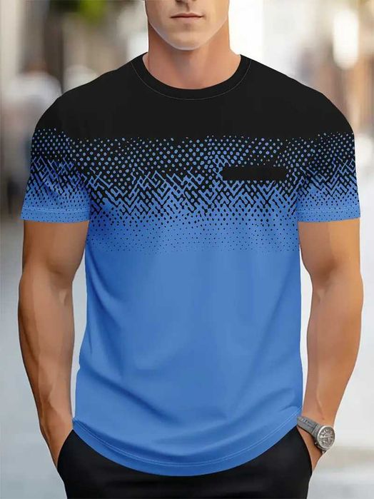 Koszulka oddychająca męska XXL ciemno niebieska