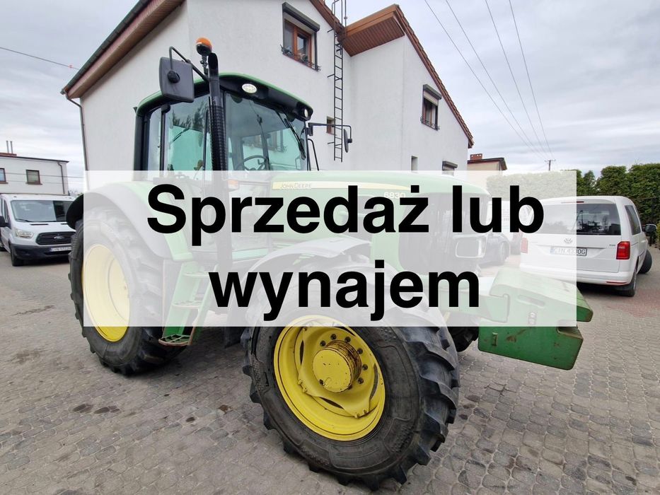John Deere 6830 Pierwszy właściciel Krajowy Klimatyzacja  Ciągnik rolniczy używany