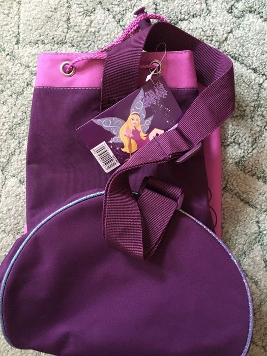 Worek sportowy torba na plecy shopper sara różowy plecak torebka