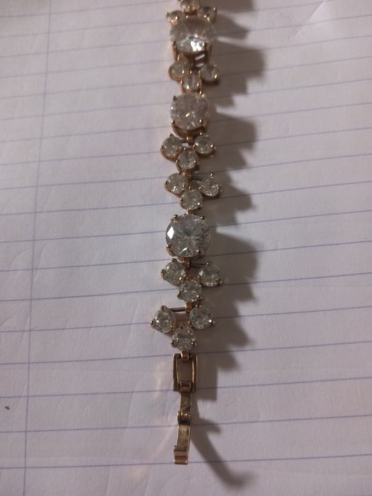 Pulseira  zirconias  cúbicas