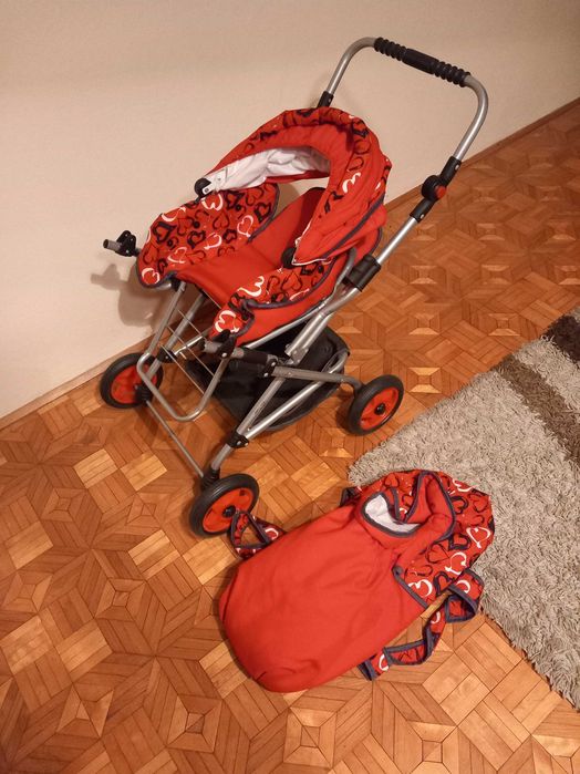 Duży wózek dla lalek
