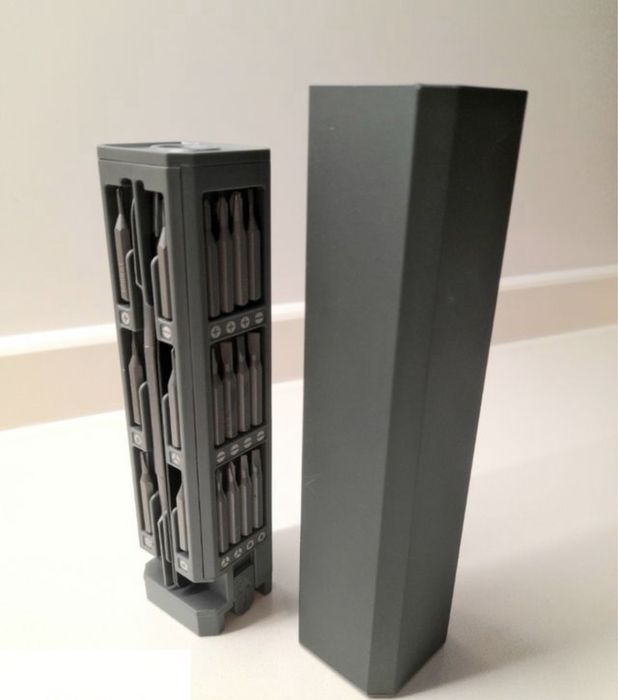 Kit chaves fendas 44 bits magnetico