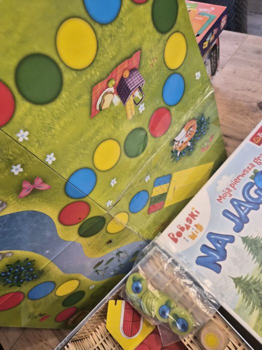 Gra planszowa Na Jagody - Trefliki Bobaski i Miś