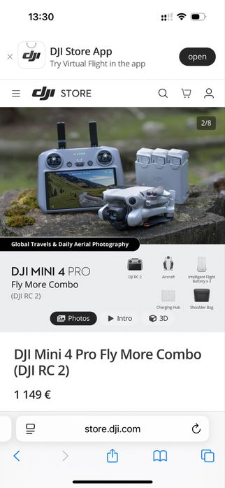 DJI Mini 4 Pro Fly More Combo