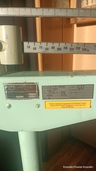 Waga lekarska medyczna