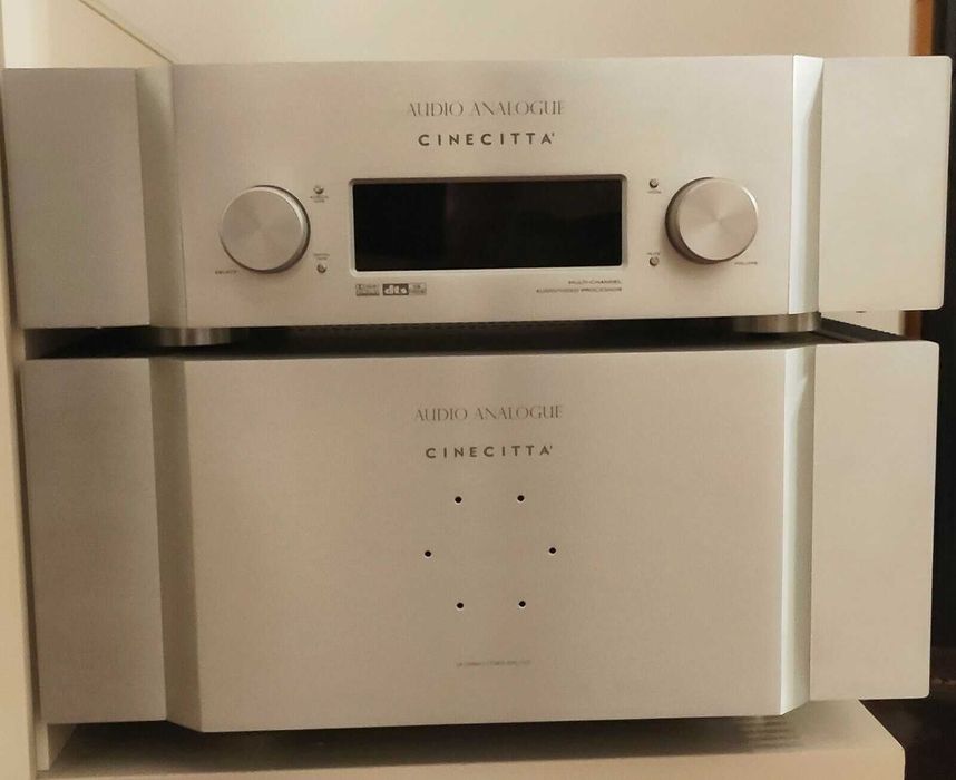 Audio Analogue Cinecittá - Pré + Power (6 canais)