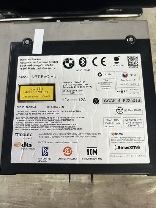 Nbt evo bmw  x3 g01   Carplay navi harman
