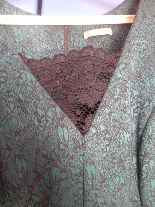 Sukienka ciemna zieleń