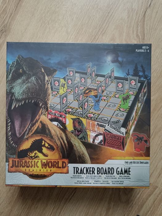 Gra Cartamundi Jurassic World Tracker Nowa