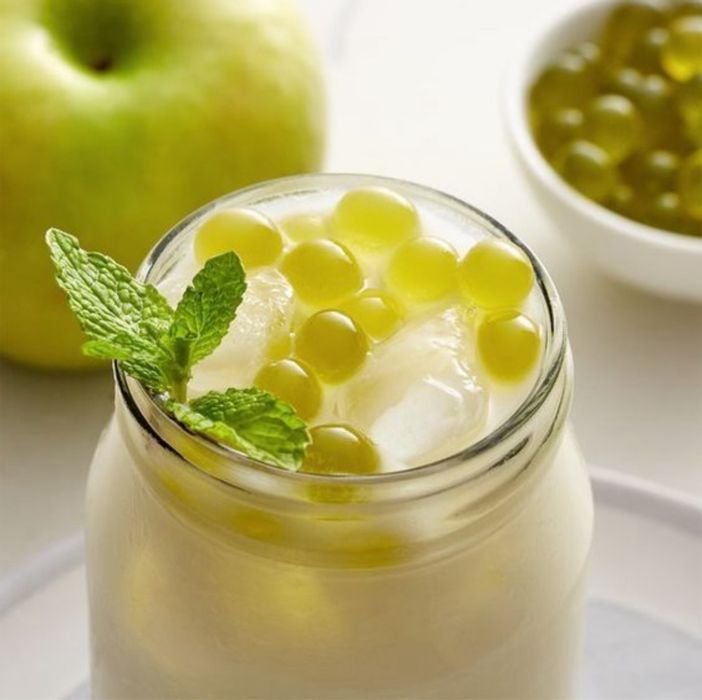 Бабл ти 14 вкусов по 1,8кг. Шарики с соком. Сладкая икра «Манго»