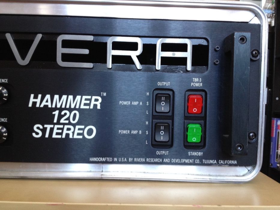 Rivera TBR-3 Hammer Stereo Power Amp