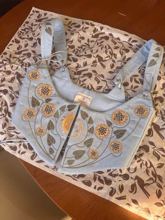 Корсет з вишивкою «Соняшник» Hrushenka