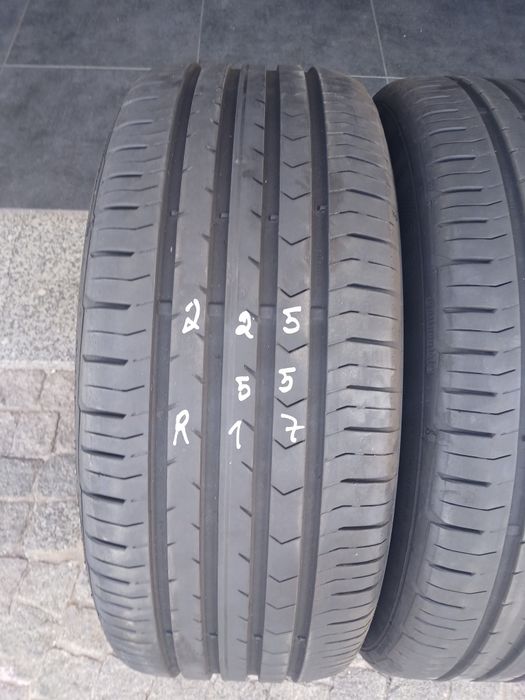 2 pneus 225 55 r17 Continental