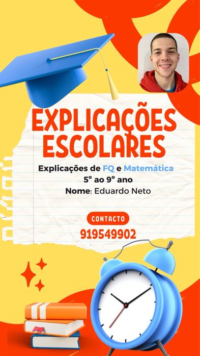 Explicacoes Matemática e FQ