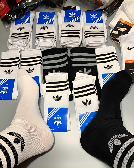 ! АКЦИЯ! 12 ПАР 250ГРН! Носки Nike Adidas Спортивные Высокие Адидас !
