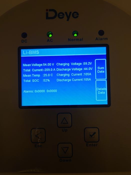 АКБ Аккумулятор 5.12квт 100А 48в (51в)