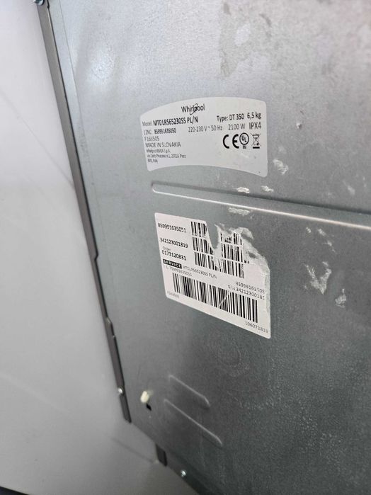 Janki, ul. Wspólna 6 Pralka Whirlpool MTDLRS65230SS PL/N