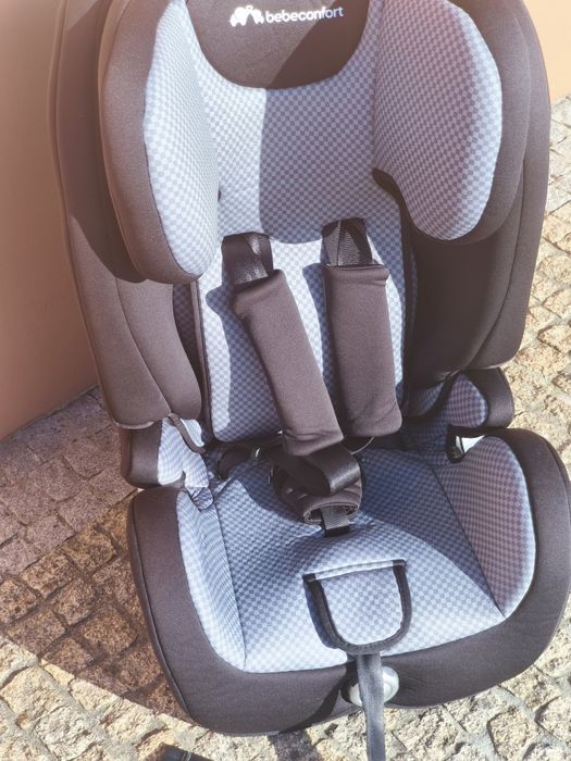 Cadeira Auto BEBECONFORT Everfix Pixel Grey (Grupo 1/2/3)