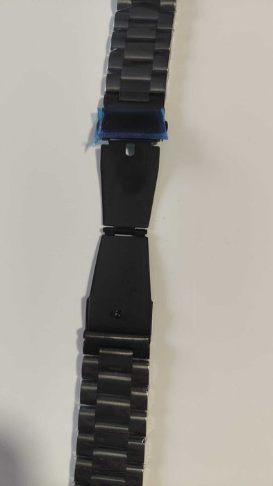 Braçadeira de relogio 22mm Preta