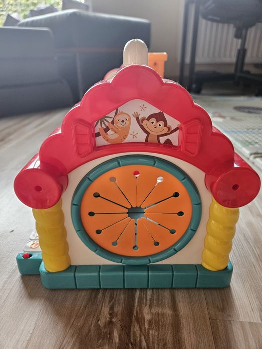 Domek interaktywny - pianinko, sorter, dzwęki