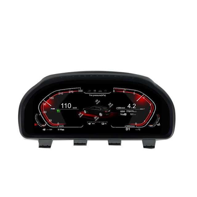Liczniki Cyfrowe Licznik Zegary Cyfrowe Wirtualny Kokpit Cluster Digital BMW GT F07 F10 F11 F18 F06 F12 F13 F01 F02 F03 X3 F25 X4 F26 X5 F15 X6 F16