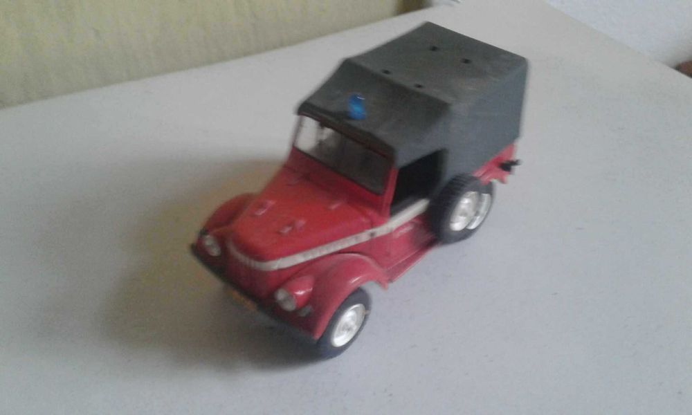 GAZ 69 konwersja STRAŻ POŻARNA w skali 1:43