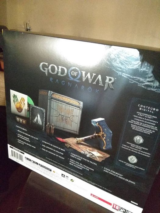 God of War Ragnarök Edição Jötnar novo / selado
