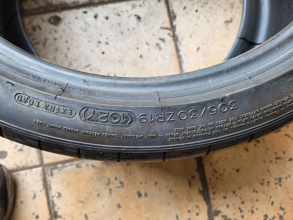 1szt Michelin Pilot Sport 305/30/19 2022r 6.9mm