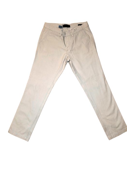 Calças cor creme C&A 44