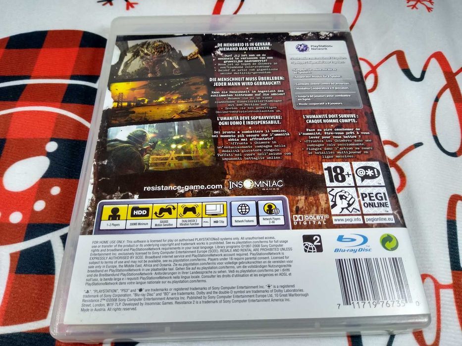 Resistance 2 Ps3 bez rys