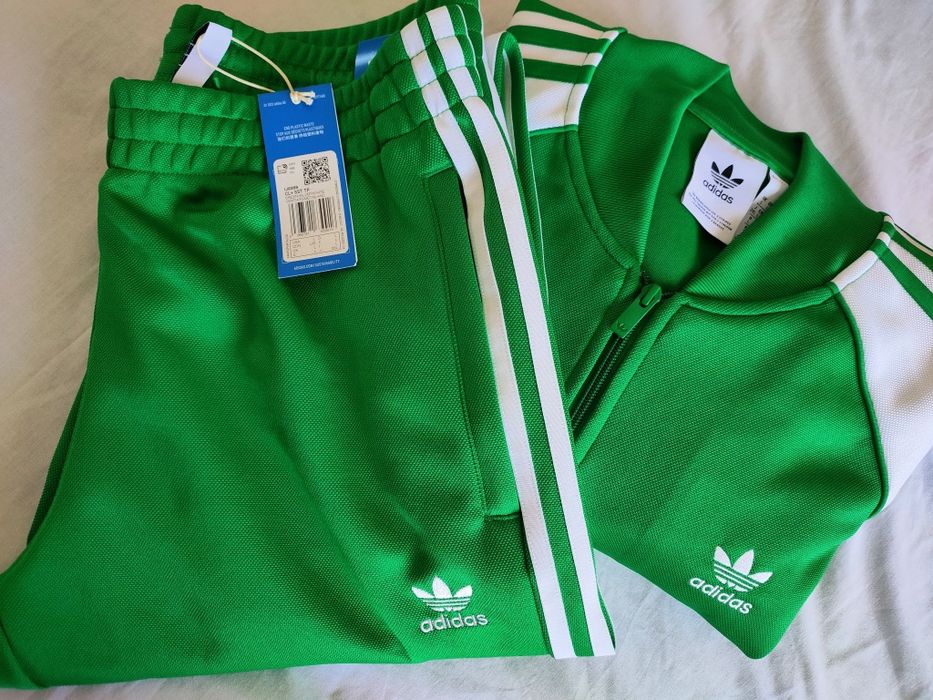 Conjunto de treino unissex adidas Originals Adicolor Classics+ (jaqueta e calça)