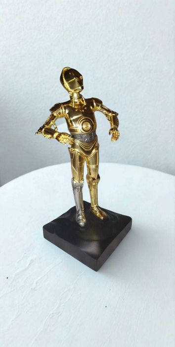 C-3PO Star Wars – Royal Selangor | Ouro 24K | Edição Limitada | Novo