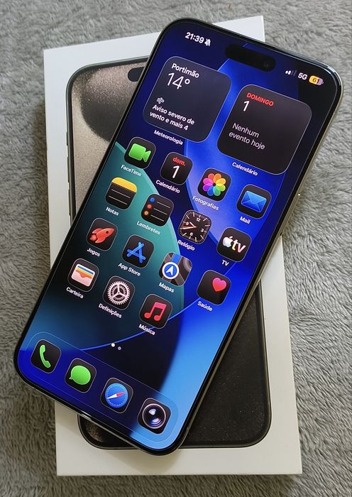 Iphone 15 pro max 256gb Titanium natural