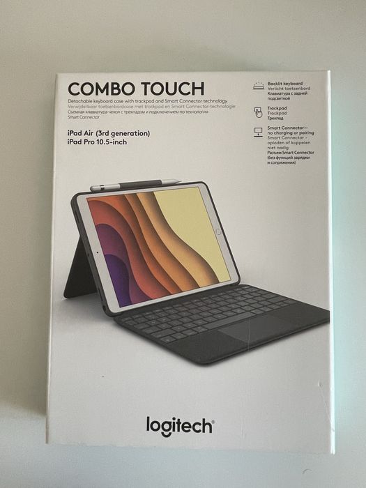 Logitech Combo Touch (Teclado e case de iPad)