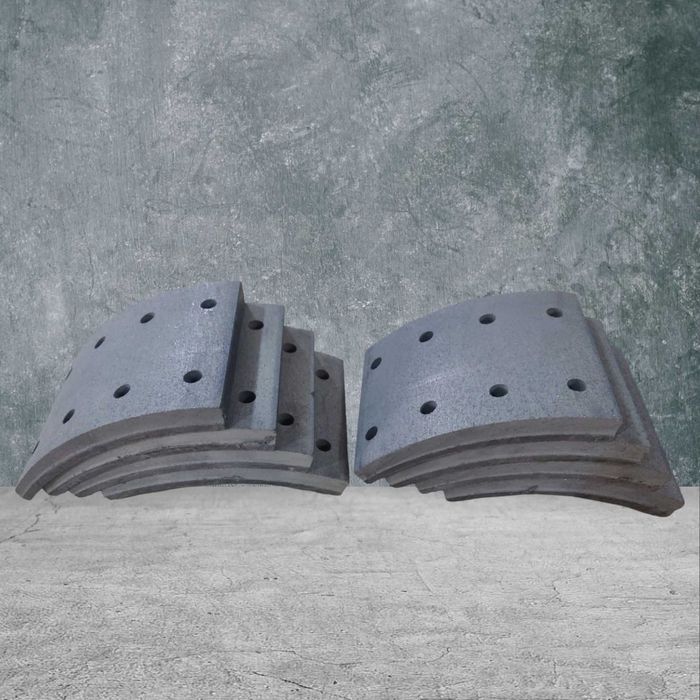 Накладки тормозные Накладки гальмівні DAF к-т 8ШТ (19010/19011)