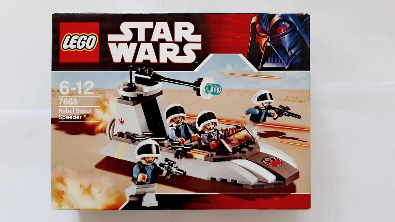 Lego Star Wars 7668 Rebel Scout Speeder Battle Pack selado Benfica OLX.pt