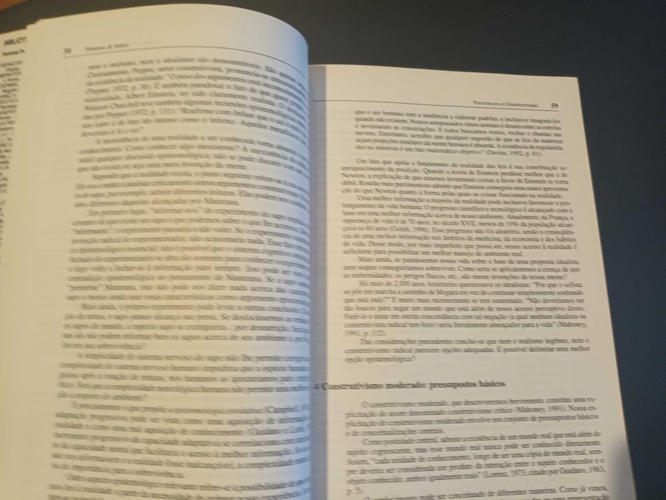 "Psicoterapia e Construtivismo" Ricardo Ferreira e Cristiano de Abreu