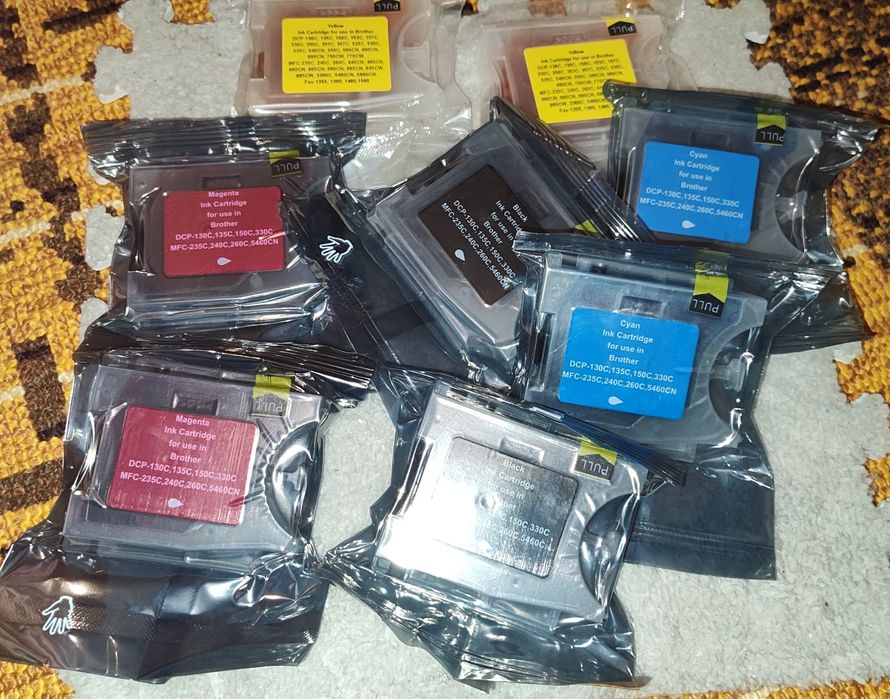 Картриджи до  brother та HP