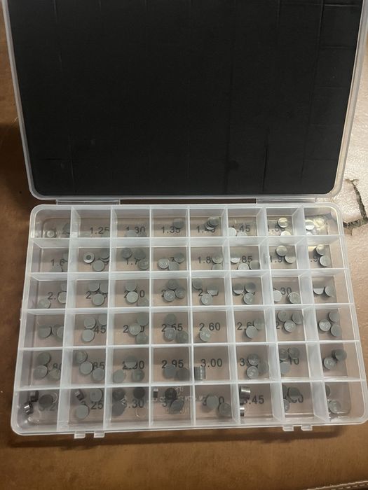 kit de pastilhas de afinação de válvulas ProX 29.VSA948 (9,48 mm),