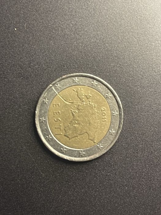 Varias moedas de 2 eros