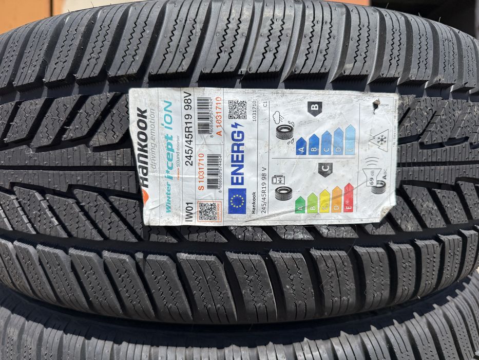 245/45 r19 Hankook Winter I*Cept iON SoundAbsorber НОВАЯ 26 год