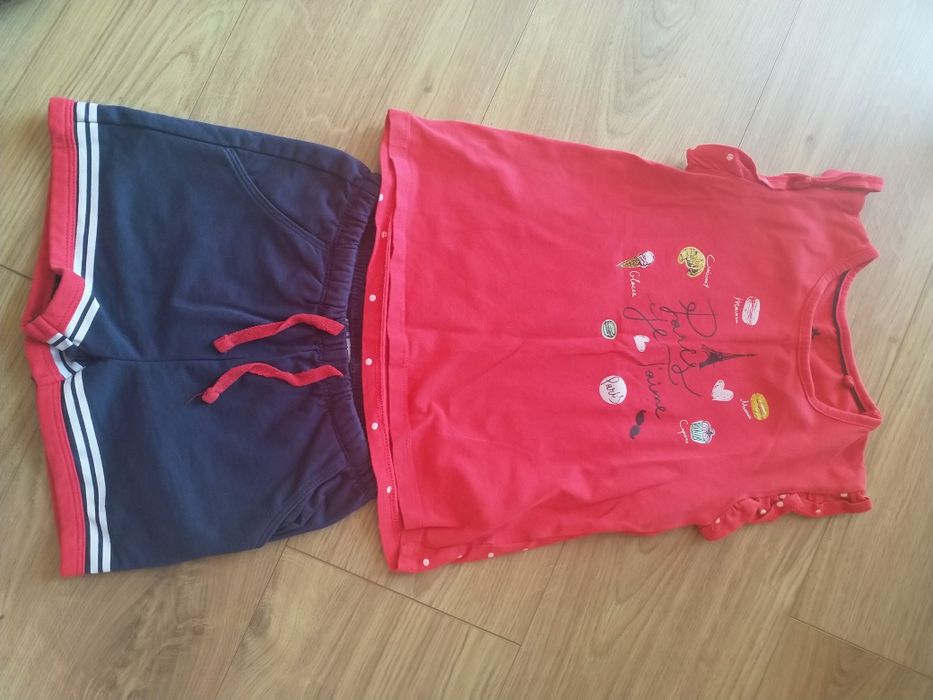 Krótkie spodenki 4 szt r 98/104